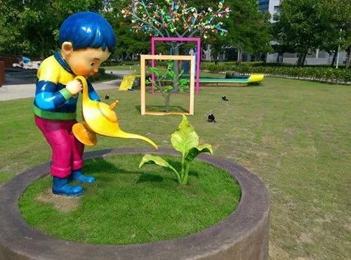 景观小品玻璃钢雕塑