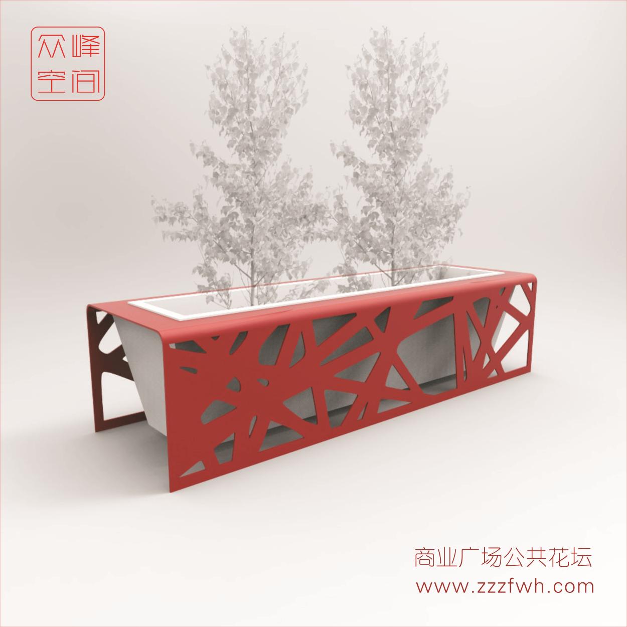 城市商业广场公共花坛