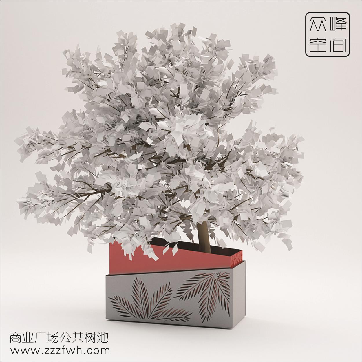 城市广场公共树池