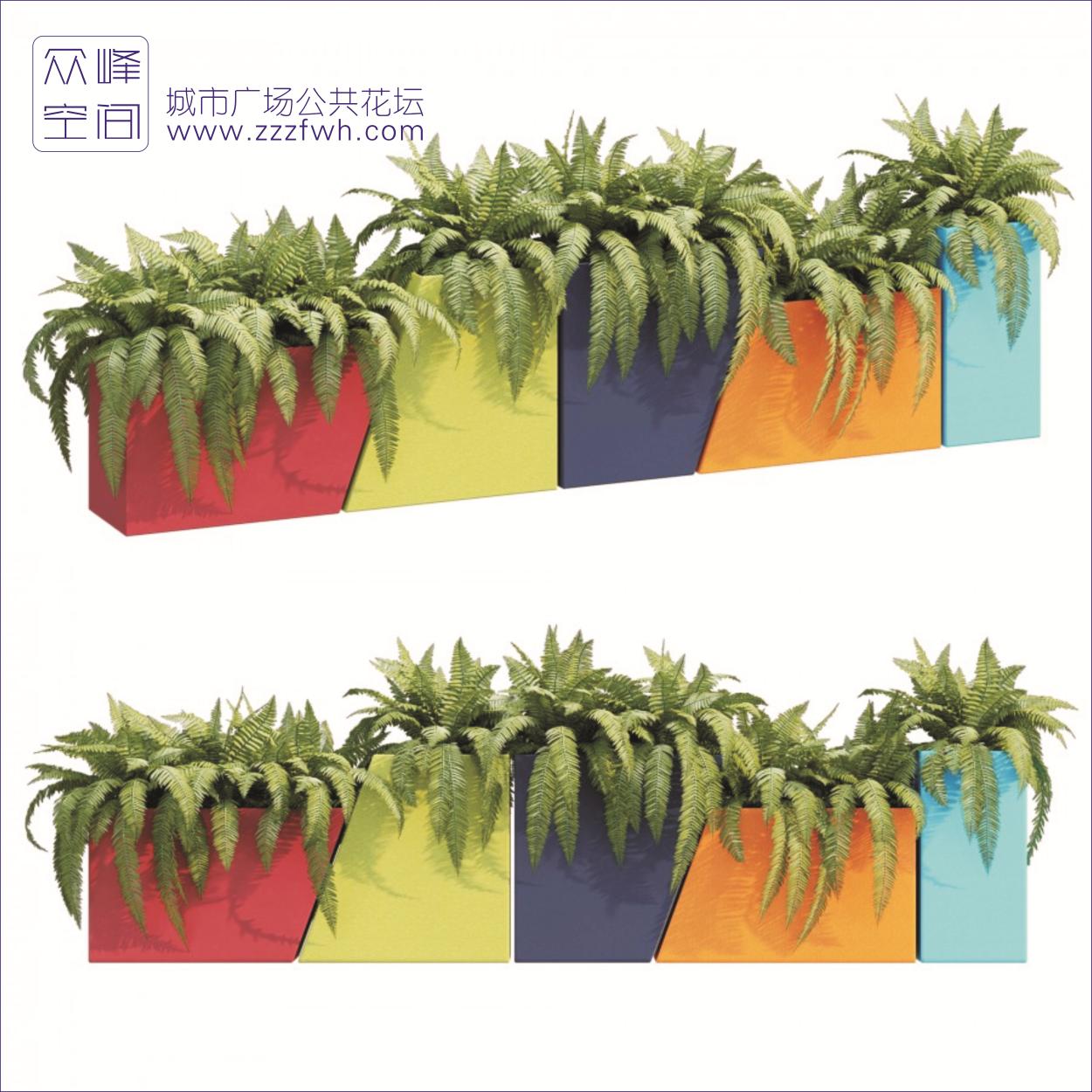 城市公共花坛